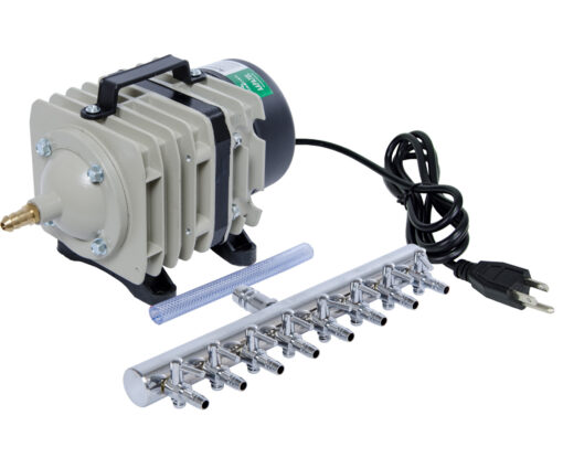 Active Aqua Commercial Air Pump – 8 Outlet | 70 L/min, 60W, Ultra Quiet - Image 3