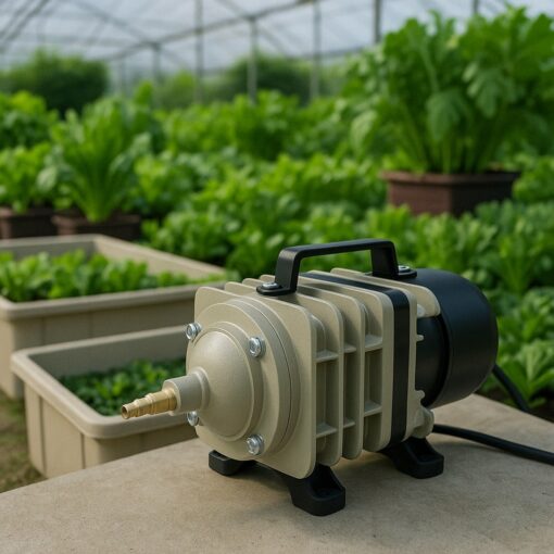 Active Aqua Commercial Air Pump – 8 Outlet | 70 L/min, 60W, Ultra Quiet