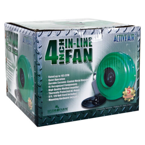 4 inch In-Line Fan 165 CFM - Image 3