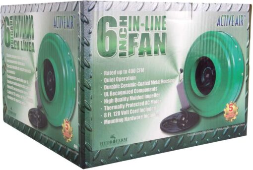 6 inch In-Line Fan 400 CFM - Image 7