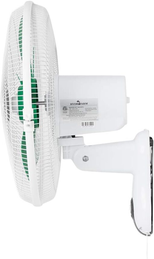16" Wall Mount Oscillating Fan - Image 3