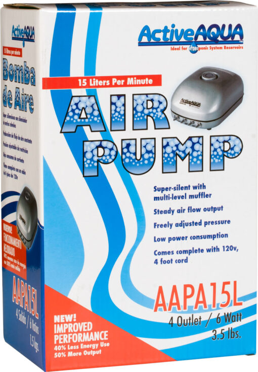 Air Pump 4 Outlets 6W 15L/min - Image 2