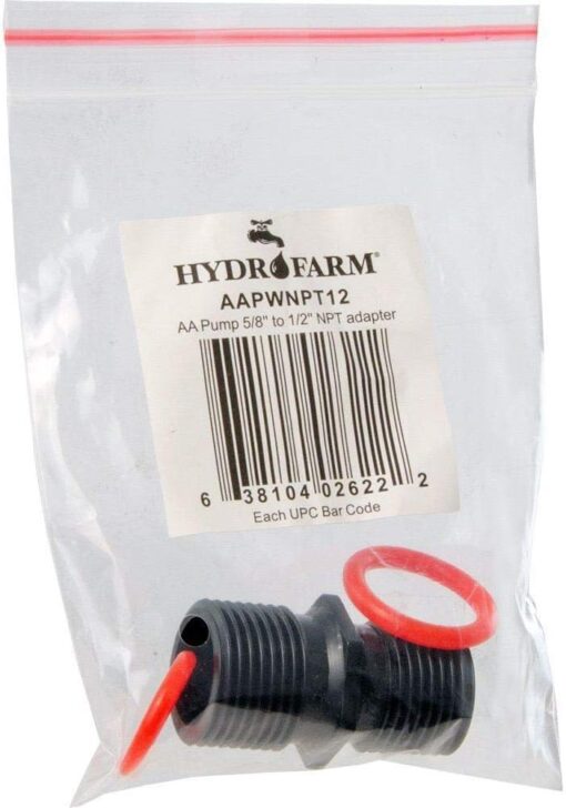 AA Pump 5/8'' to 1/2'' NPT adapter - Premier Hydro - Image 2