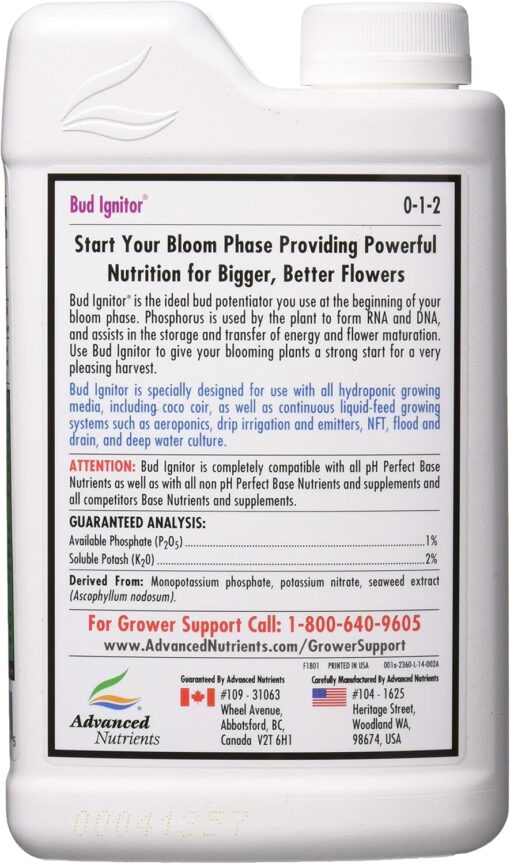 Advanced Nutrients Bud Ignitor 1L - Image 2