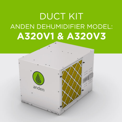 Anden Duct Kit for Anden Dehumidifier Model A320V1 & A320V3 - Premier Hydro - Image 2