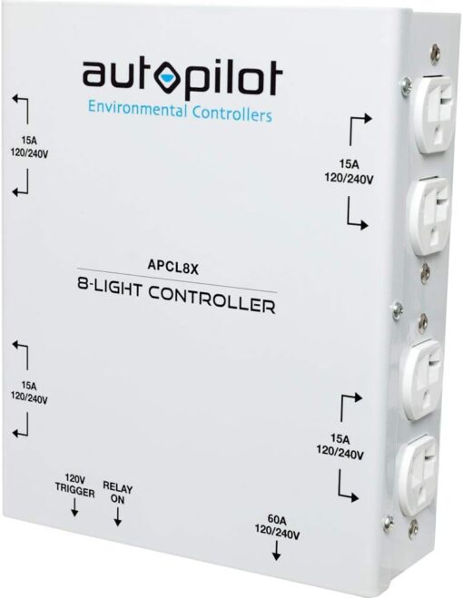 Autopilot 8-Light High Power HID Controller, 8000W (120/240V) 60A X-Plug - Premier Hydro