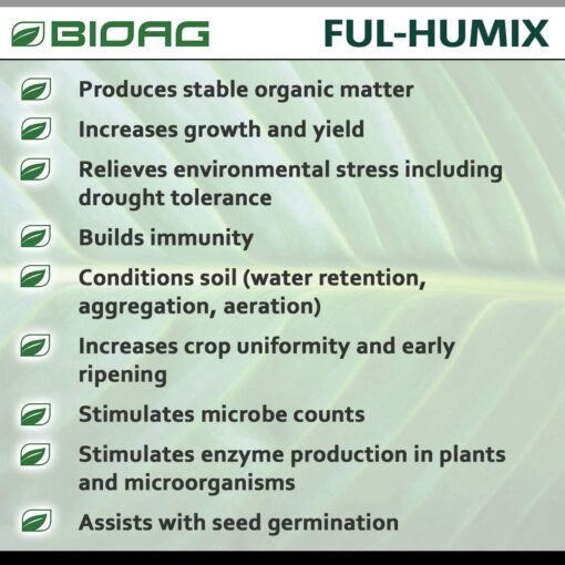 BioAg Ful-Humix®, 50 lb - Premier Hydro - Image 2