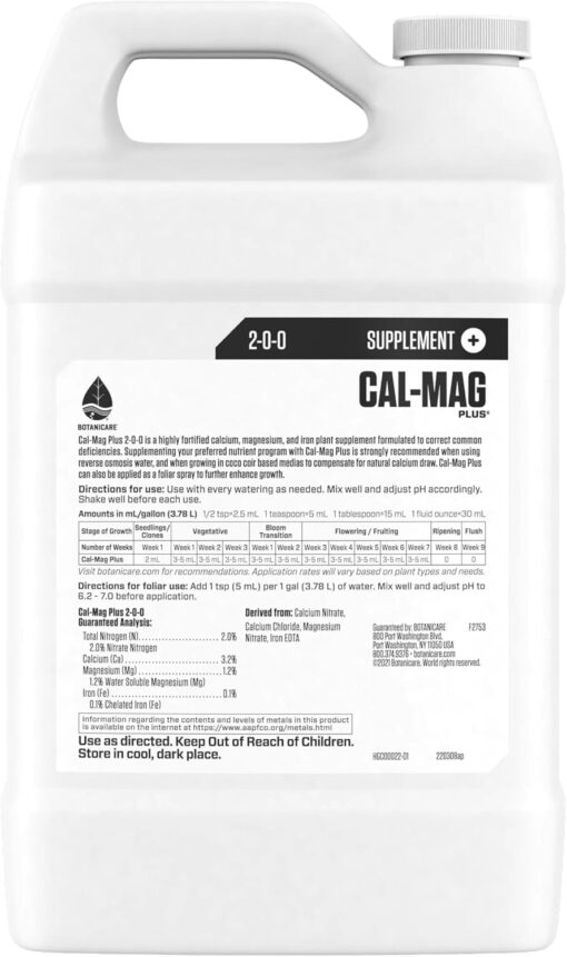 Botanicare Cal-Mag Plus Gallon - Image 2