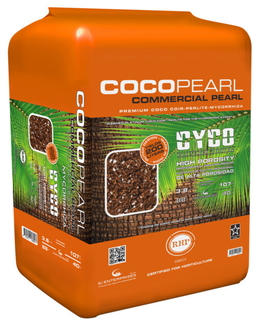 CYCO Coco Pearl w/ Mycorrhizae 3.8 cu ft (Freight/Pickup Only)