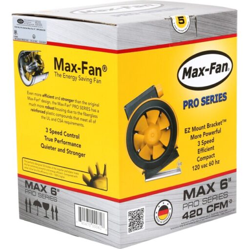 Can-Fan Max Fan Pro Series 6 in - 420 CFM - Image 3