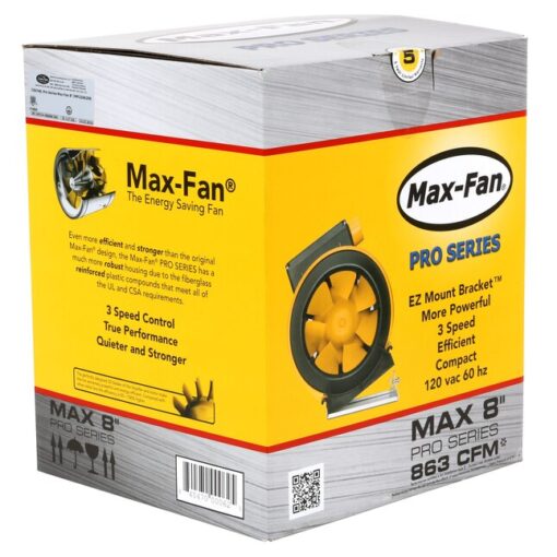 Can-Fan Max Fan Pro Series 8 in - 863 CFM - Image 3