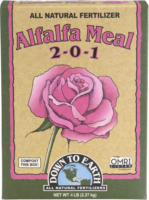 Down To Earth Alfalfa Meal - 4 lb - Premier Hydro