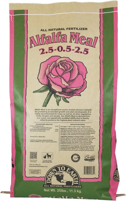 Down To Earth Alfalfa Meal - 25 lb