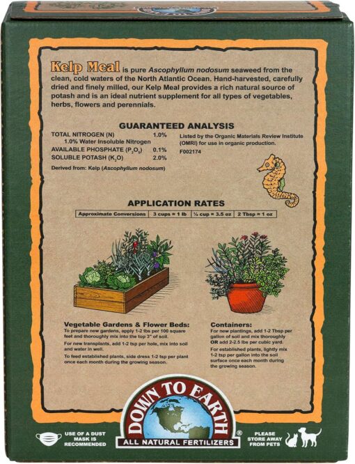 Down To Earth Kelp Meal - 5 lb - Image 2