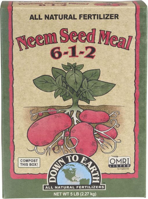 Down To Earth Neem Seed Meal - 5 lb