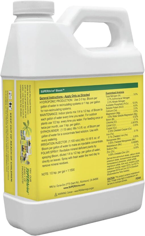 Dyna-Gro Liquid Bloom Quart - Image 2