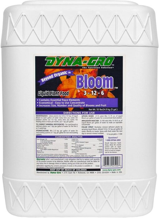 Dyna-Gro Liquid Bloom 5 Gallon (Freight/In-Store Pickup Only)
