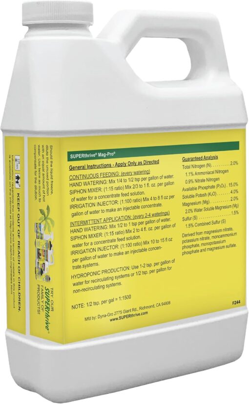 Dyna-Gro Mag-Pro, 1 qt - Premier Hydro - Image 2