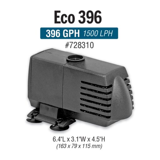 EcoPlus Eco 396 Fixed Flow Submersible/Inline Pump 396 GPH - Image 3