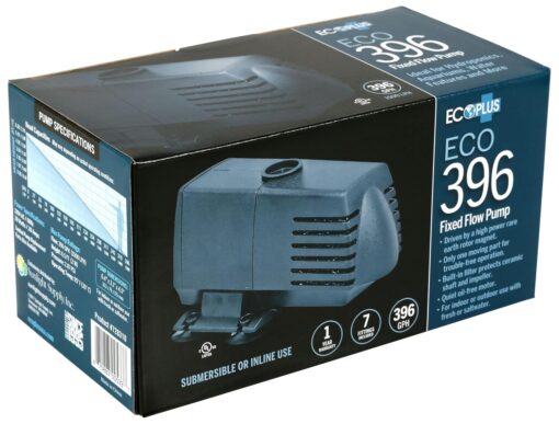EcoPlus Eco 396 Fixed Flow Submersible/Inline Pump 396 GPH - Image 8