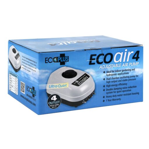 EcoPlus Eco Air 4 Four Outlet - 6.5 Watt 253 GPH - Image 2