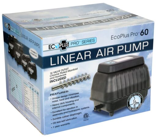 EcoPlus Pro 60 Linear Air Pump 1110 GPH - Image 5