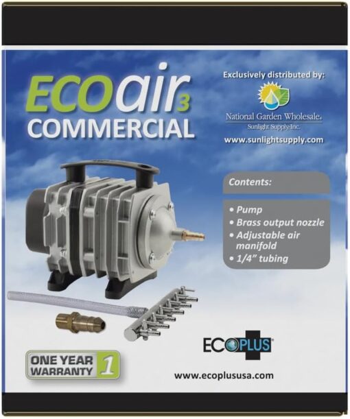 EcoPlus Commercial Air 3 - 35 Watt Single Outlet 1030 GPH - Image 4