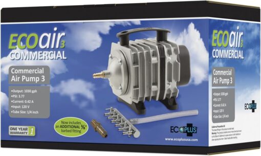 EcoPlus Commercial Air 3 - 35 Watt Single Outlet 1030 GPH - Image 7