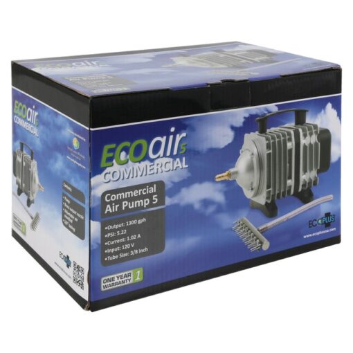 EcoPlus Commercial Air 5 - 80 Watt Single Outlet 1300 GPH - Image 6