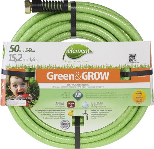 Element Green & Grow Garden Hose 50' - Premier Hydro
