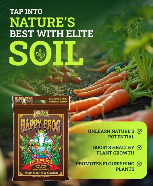 FoxFarm Happy Frog Soil 12 Quart - Image 3
