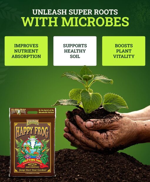 FoxFarm Happy Frog Soil 12 Quart - Image 4