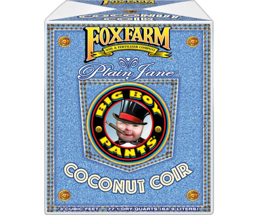FoxFarm Plain Jane Big Boy Pants Coconut Coir 3.0 cu ft
