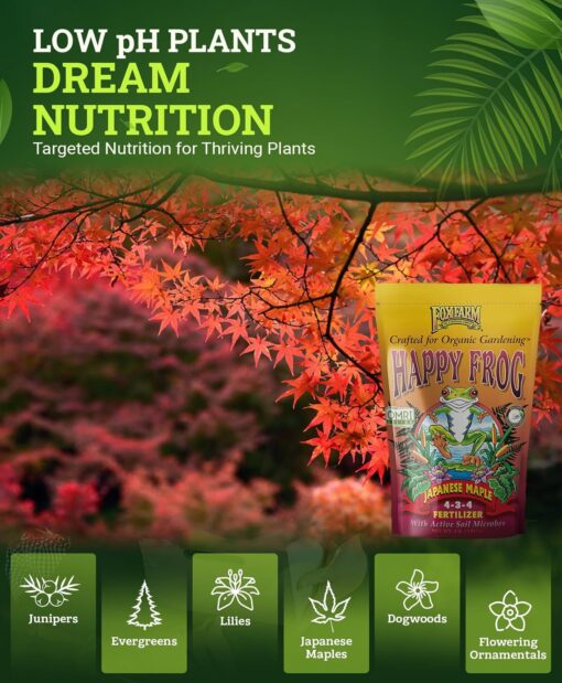 FoxFarm Happy Frog¬Æ Japanese Maple Fertilizer, 4 lb bag - Image 3