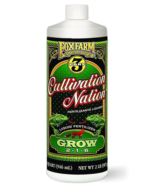 FoxFarm Cultivation Nation Grow, 1 qt - Premier Hydro