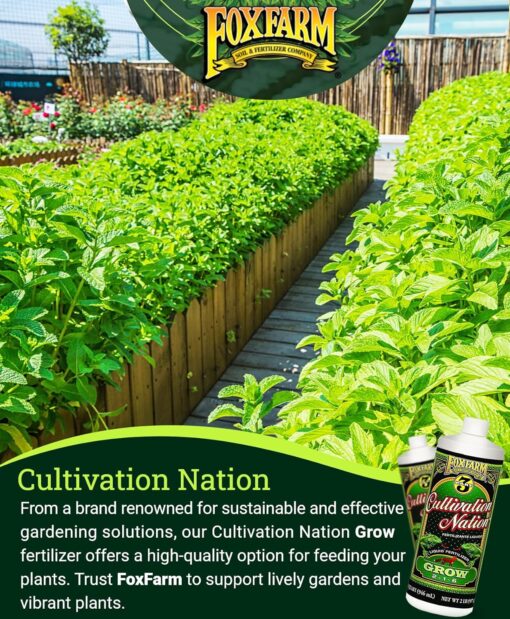 FoxFarm Cultivation Nation Grow, 1 qt - Premier Hydro - Image 6