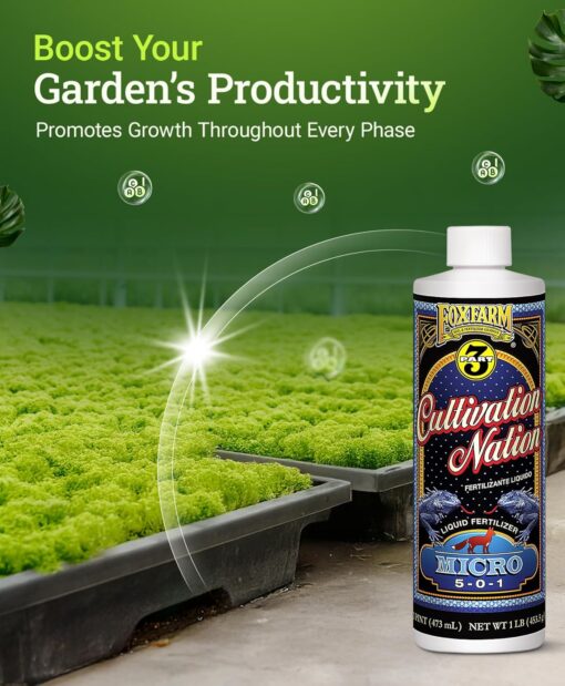 FoxFarm Cultivation Nation Micro, 1 pt - Premier Hydro - Image 5