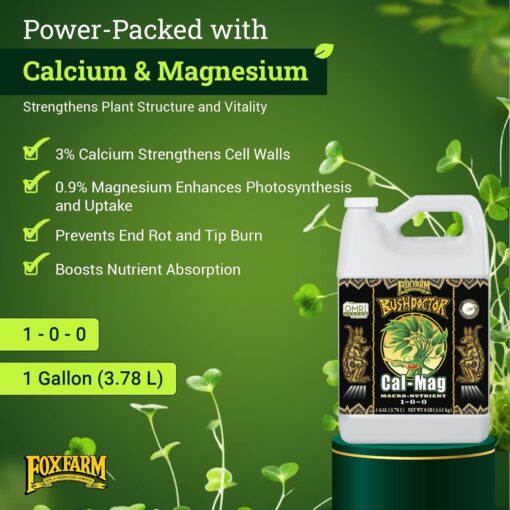 FoxFarm Bush Doctor Cal-Mag, 1 gal - Premier Hydro - Image 2