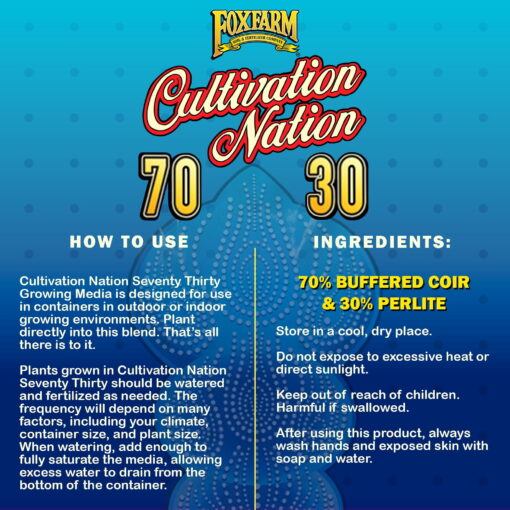 Cultivation Nation 70/30 CoconutCoir & Perlite 2 cu ft - Premier Hydro - Image 6
