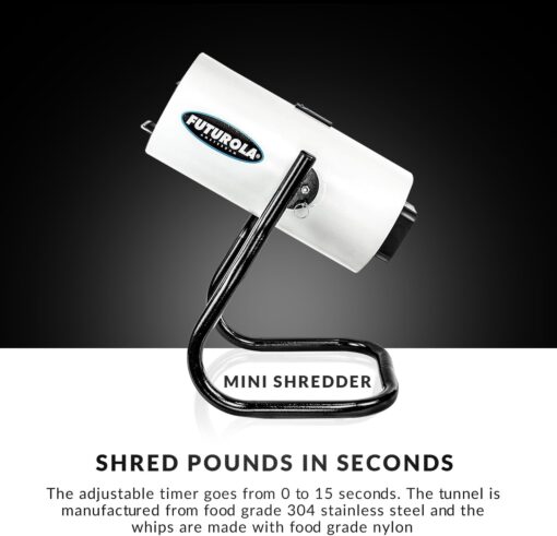 Futurola Mini Shredder - 0.7 lb / 7 Seconds - Image 3