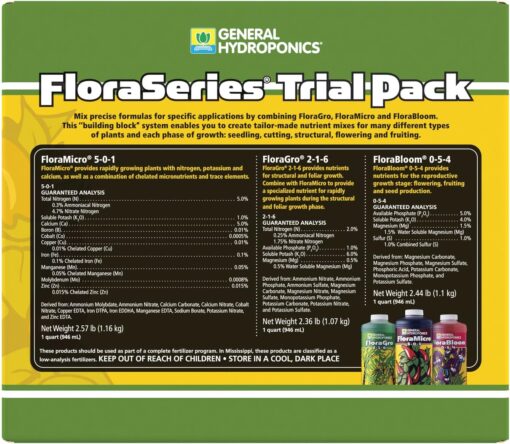 FloraSeries Quart Trial Pack - Premier Hydro - Image 2