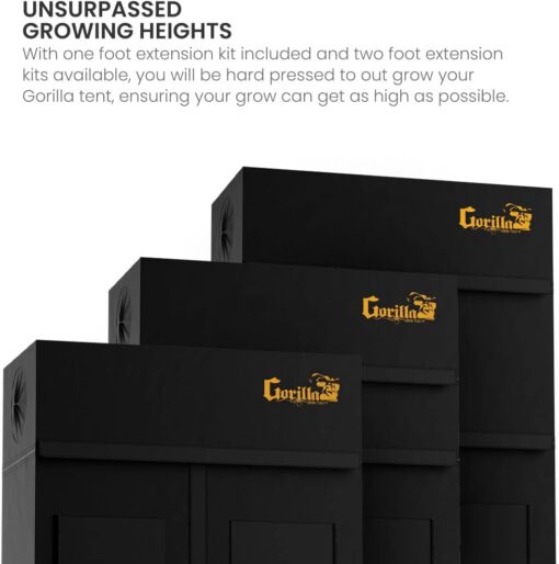 9'x9' Gorilla Grow Tent (2 boxes)(Freight/Pickup Only) - Image 5