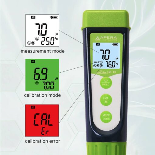 Apera GroStar GS4 pH/EC Combo Pen - Premier Hydro - Image 5