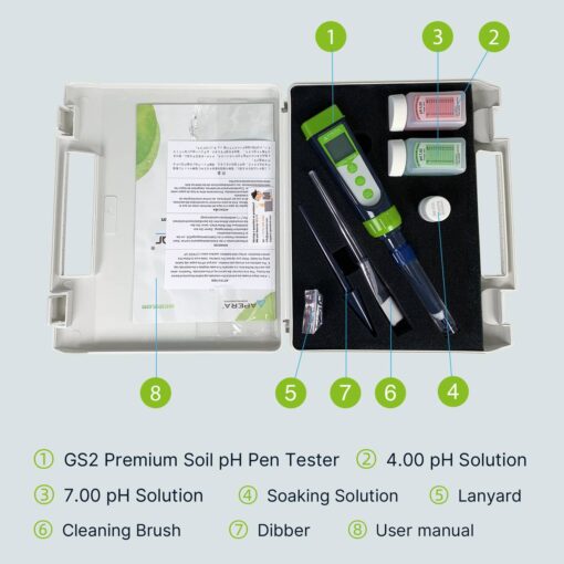 Apera GroStar GS2 Soil pH Pen - Premier Hydro - Image 4