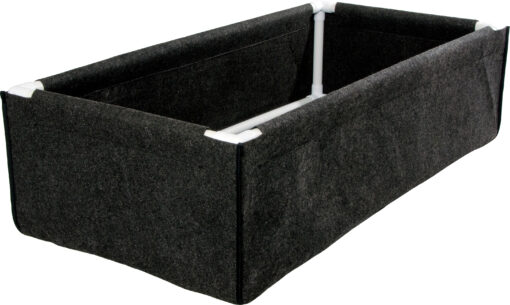 Dirt Pot Box 22X46X12 fabric w/ PVC frame - Image 4