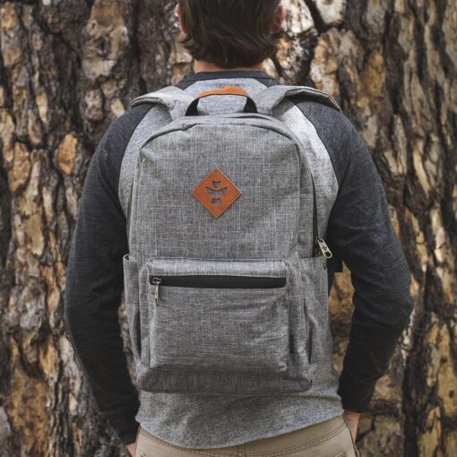 Escort - Crosshatch Grey, Backpack - Image 4