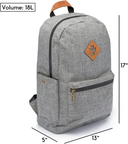 Escort - Crosshatch Grey, Backpack - Image 6