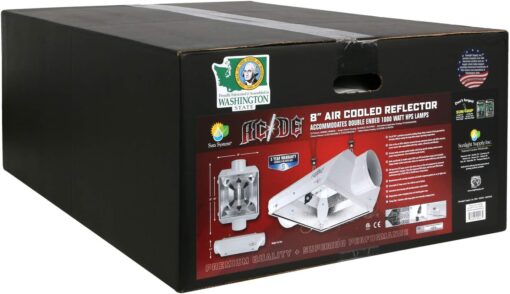 AC/DE Double Ended Air-Cooled Reflector 8 in (Freight/In-Store Pickup Only) - Image 3