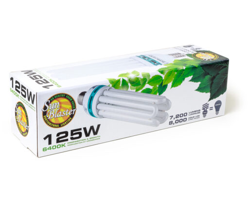 125W SunBlaster CFL 6400K (12/cs) - Premier Hydro - Image 4