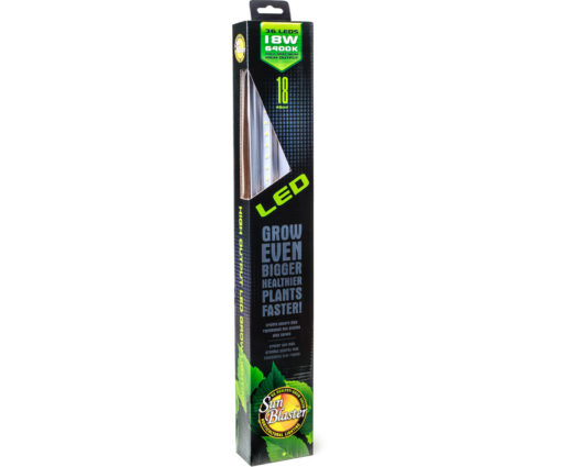 18" SunBlaster 36-LED High Output 6400K 18W Strip Light - Premier Hydro